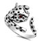 Kleine Schätze - Damen Ring - 925 Sterlingsilber Tiger