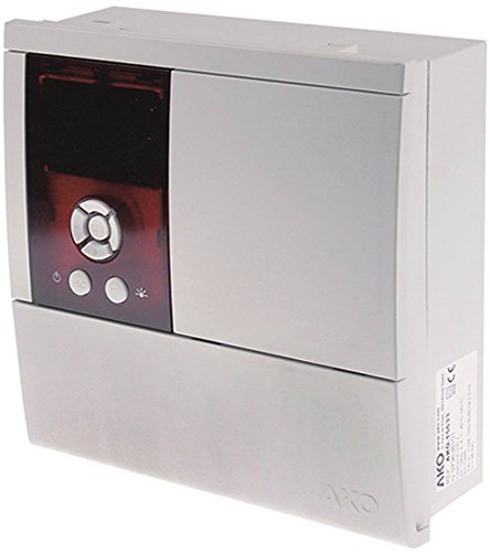 AKO AKO-15626 - Regulador electrónico (230 V CA, para NTC -50 a +99 °C, dimensiones 140 x 140 mm, 2,5 kW/1P, NTC, pantalla 31, 2 dígitos, 4 CO-2A2) NTC