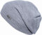 Eisglut Unisex – Erwachsene Zinal Mütze, Silber Mel., M 57-58cm EU