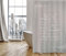 MSV Cotexsa by Premium Anti-Schimmel Textil Duschvorhang - Anti-Bakteriell, waschbar, 100% wasserdicht, mit 12 Duschvorhangringen - Polyester, „Grasse“ Taupe 180x200cm – Made in Spain