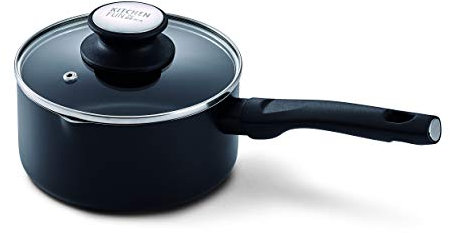 Kitchen Fun by Beka 13856174 Casserole, Aluminium, Noir, 16 cm, 31,7 x 17 x 9 cm 13856174