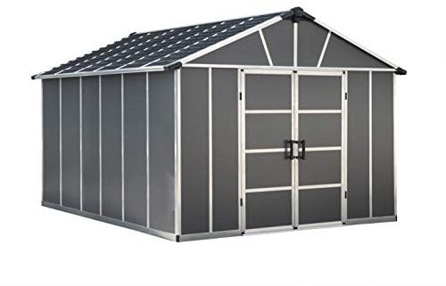 Palram Canopia Yukon Shed With floor/Without floor (11x13.1)