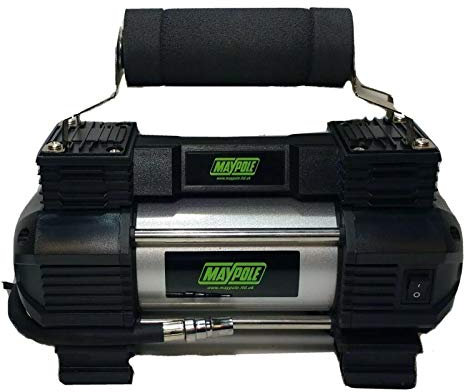 Maypole 12V Mini Heavy Duty Air Compressor High Speed Inflation Genuine MP7953