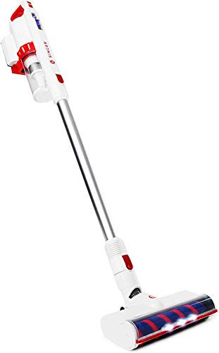 Singer Sonic VC250 Aspirateur sans Fil 3 en 1, Aspirateur Balai sans Sac Silencieux, A Main, Puissant Léger, Batterie Amovible, Filtres HEPA