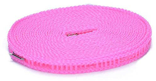 BYYLECL Filo stendibiancheria in nylon, 3/5/8/10 metri, corda per stendere vestiti da viaggio, filo per bucato portatile antivento per interni ed esterni, campeggio, casa