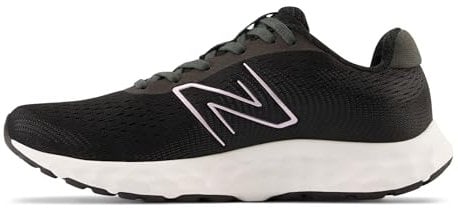 New Balance Damen 520v8 Sneaker, Schwarz mit Weiß, 39 EU