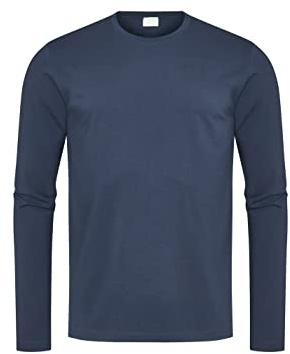 Mey Loungewear Serie Relax Herren Homewear Shirts Yacht Blue (XL)