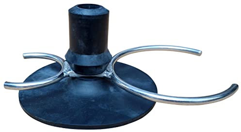 Acclaim Bowlers Bowling Walking Stick Green Protector with Bowls & Jack Lifter Base in an Optional 18mm and 22mm Diameter Push On Style (18 mm Diameter)