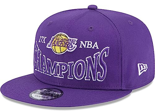 New Era 9FIFTY - Berretto Snapback Champions Los Angeles Lakers, Lilla, M/L