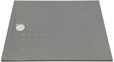Duschtasse 100 x 80 cm, rechteckig, synthetischer Marmor