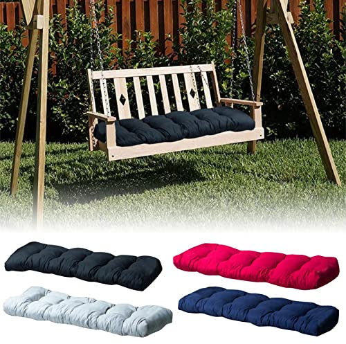 Generisch Kissen,Kaminkissen zum Sitzen am Herd, dick gepolsterte Kissen mit Bändern, rutschfestes Tatami-Kissen, 2-3-Sitzer, waschbare Stuhlpolster