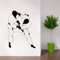 YOZYOOOZ Judo Wandtattoo Moderne Kunst Wanddekoration Kinderzimmer Wohnzimmer Home Decoration Aufkleber Wandbild 43cm X 57cm