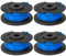 4Pcs Strimmer Spool Compatible with Ryobi, String Trimmer Replacement Spool Line, Compatible with Ryobi One+ AC14RL3A, Olt1832 Rac124, Strimmer Line Replacement for Ryobi 18V 24V 40V Strimmer