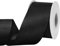 GTYBOVA Satinband 50mm X 23m Schwarz Schleifenband Dekoband Bänder zum Basteln Stoffbänder für Hochzeit Taufe Und Geburtstagsgeschenk