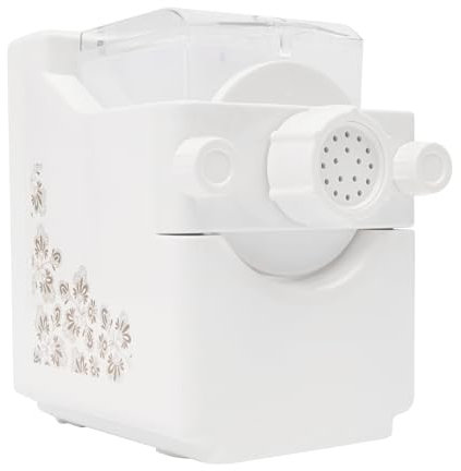 Nudelmaschine Elektrisch Automatisch – Mit 9 Formscheiben,bis zu 500 g Teig,360°-Mischsystem, Teigmaschine für hausgemachte Pasta, Ravioli & Gemüsenudeln