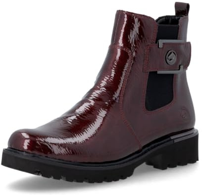 Remonte Damen Stiefeletten Synthetik D8684-35 Rot Gr. 40