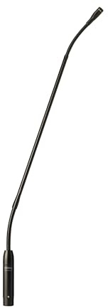 Shure MX418SE/C Cardioid Condenser Microphone, 18 Gooseneck with In-Line Preamp, Shock & Flange Mount, 10' Side- (or Bottom-) Exit Cable, Snap-Fit Foam Windscreen