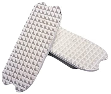 Korsteel Knife Edge Stirrup Treads, White, 4.75