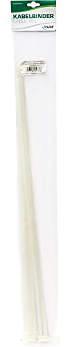 InLine® Kabelbinder,Länge 900mm, Breite 12mm, natur, 10stk.