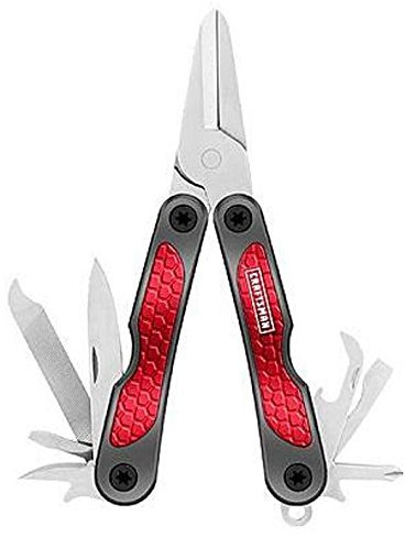 Craftsman 10-in-1 Mini Multi Tool, Red