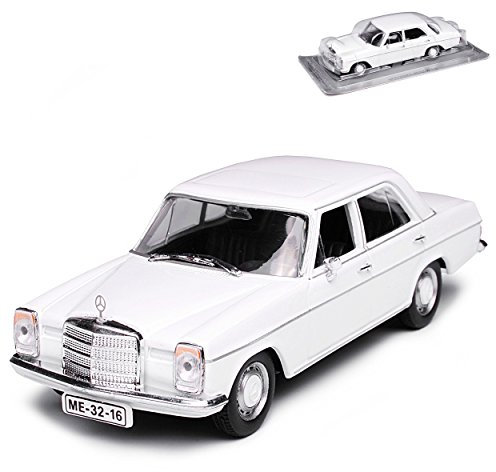 Unbekannt Mercedes-Benz 200/8 Strich Acht Limousine Weiss W114 W115 1967-1976 1/43 Modellcarsonline Modell Auto