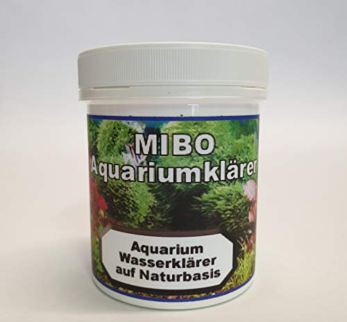 MIBO Aquarium Wasserklärer 150g für 3000 Liter Wasseraufbereiter für klares Aquariumwasser