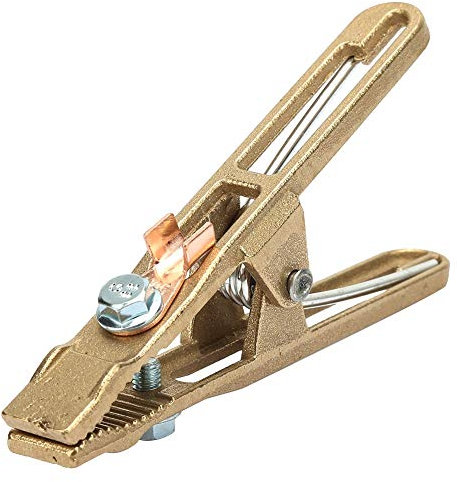 DEWIN A-Shape Terra Saldatura Morsetto,Terra Saldatura Morsetto Pinza di Massa per Saldatrice Ottone Pinza di Massa per Saldatrice Saldatura a Terra in Ottone a Forma di A (Taglia : 260A)
