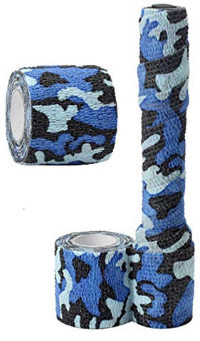 4,5 Meter Universal Camouflage Klebeband Tarnband Gewebeband Panzerband Isolierband Tape Warap Folieren Folie selbstklebend #Ocean