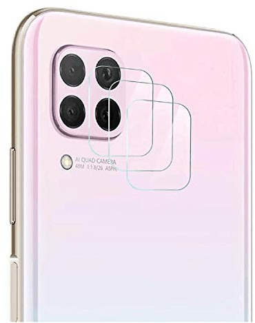Generies Kamera Schutzfolie für Huawei P40 Lite, Kratzfester, Blasenfrei, 9 Härte HD Transparenz Kamera Objektiv Tempered Glass Displayschutzfolie für Huawei P40 Lite [3 Stück]