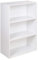 URBNLIVING Oslo Wide 3 Tier Wooden Shelf Bookcase Stand (White)