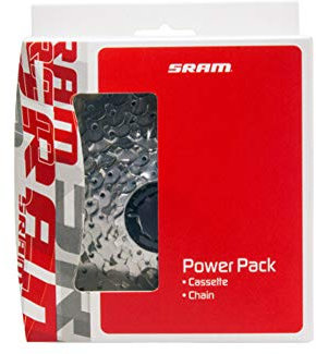 SRAM Power Pack CASSET.PG-950/CAD.PC-951 9V 11-28D Kassette, Mehrfarbig (Mehrfarbig), Einheitsgröße