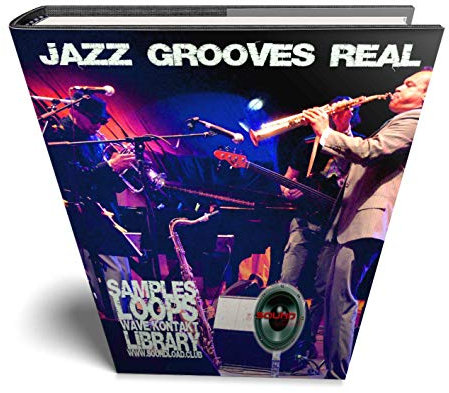 Jazz Grooves Real – Große wesentliche Original 24 Bit Wave / Kontakt Samples/Loops Bibliothek auf DVD oder zum Download