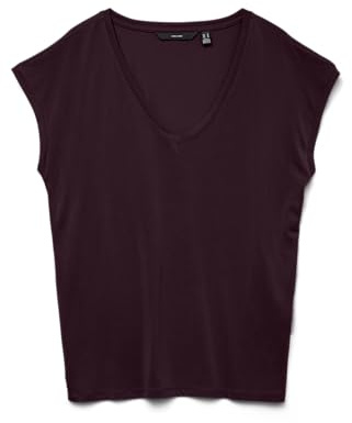 VERO MODA VMFILLI SS V-Neck Tee GA NOOS