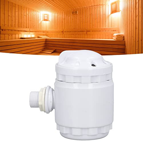 Generatore di vapore, generatore di doccia a vapore con funzione di aromaterapia e filettatura maschio G1/2, adatto per sauna, bagno termale e bagno con doccia, generatore termale durevole in plastica