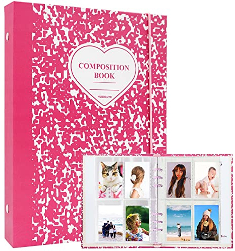 SZHTSWU A5 Binder Kpop Fotokarten-Album mit 20 inneren 7,6 cm großen Fotoalbumhüllen in losen Blättern, nachfüllbar, 6 Ringe, Steinmuster, Bindereinband, Fotokartenhalter, Buch zur Aufbewahrung von