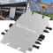 NAIQIALUO WVC-1200/1400/1600/2000/2400/2800W Solar Grid Tie Inverter,Micro Inverter Grid Tie,Tragbarer Pv-Wechselrichter, Automatische 120/230-V-Identifikation FüR Den Einsatz In Solarsystemen,1600W