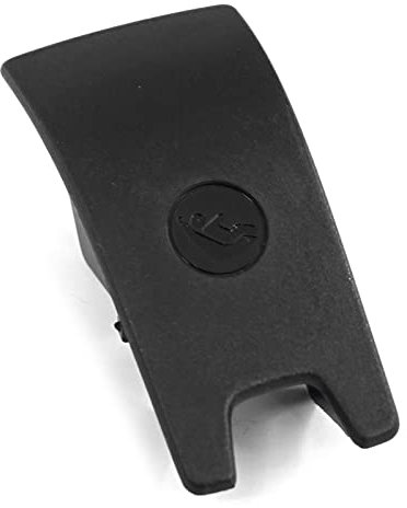 Audi 8W08871874PK Abdeckung ISOFIX-Halterung Rücksitzbank Kappe Deckel Blende, schwarz