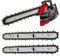 Generic Japanese Anime Chainsaw Man Saw EVA Soft Props with Straps Halloween Dress Up Accessories (A pair of saw props + mask)