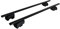 OMAC Barres de Toit Transversales pour Opel Mokka X 2015-2023 Fer Noir ABE