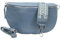 Bauchtasche Damen Stylisch Moderne Taschen mit Breitem Wechselgurt Nappa Leder Genuine Leder Bauchtasche Inklusive Breiter Gurt Gürteltasche Crossbag Crossbody Bag Damen Ledertasche (Petrol Maya)