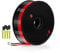 Cavo Elettrico Silicone 10AWG-THUN-CT 5,26mm² cavo elettrico [6m nero e 6m rosso], Fili elettrici in Rame Stagnato a Trefoli, Resistente alle Alte Temperature per Auto RC e Drone