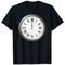 Uhr mit römischen Ziffern T-Shirt