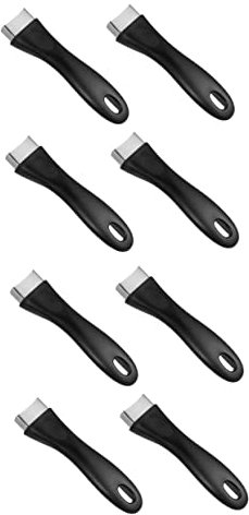 OQHAIR 8 Pezzi Manico per Pentola Accessori per Wok Padelle per Padelle in Acciaio Inox Manico per Pentola di Ricambio Manico per Pentola Rimovibile Universale Manico di Ricambio per Pent