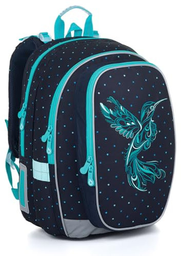 TOPGAL Schulrucksack für Mädchen ab - 3. Klasse - MIRA 24009 (Kolibri)