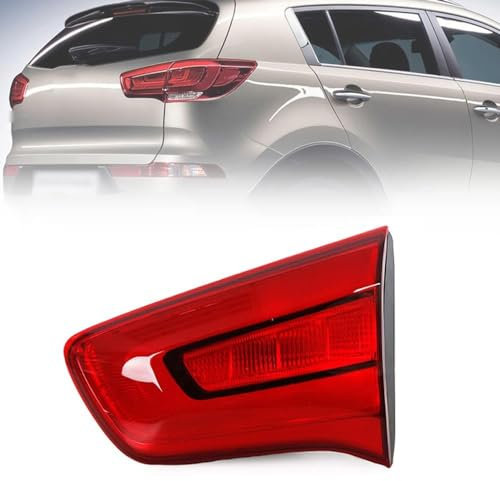 LUISAS Auto Rückleuchten für Kia Sportage R 2015 2016 2017,Beleuchtung Rückleuchtenglas Lichtscheibe Glas Rücklichtern Ersatz Einbauteile,B-Right-Inside