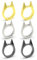 Regerly Katzenohren Ring Zinklegierung - 6 Stück Niedliche Katzenringe Set Kreativer Self Defense Selbstverteidigung Freundschaftsringe Dekoration Legal Unisex Universalgröße