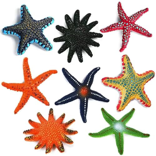 Zyael Sinkies for Kids Swimming and Diving - Colorful Starfish Underwater Training Game Toys for Pool and Beach - Sinkers Pool Toy Weights for Kids and Toddlers Age 3+