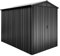 Hoggar - Abri de Jardin métal Pioneer Y50 – Structure autoportante - Portes renforcées - Serrure avec clé Incluse - Piliers en V - Plafond Robuste - Cabane extérieur 168x256x200cm – 4,30m2
