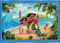Ceaco - Disney - Thomas Kinkade - Moana und Maui - 1000 Teile Puzzle für Erwachsene - Herausforderndes Puzzle perfekt für Spieleabende - Fertige Größe ist 26,5 x 19 cm