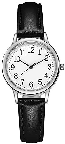 Wind up Watches for Women with Battery Fashion Watches with Strap Watch Women's Watch